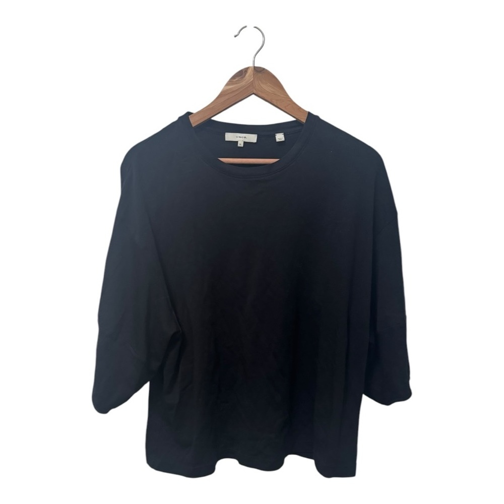 Vince Oversized Cropped T-Shirt 100% Cotton size XL